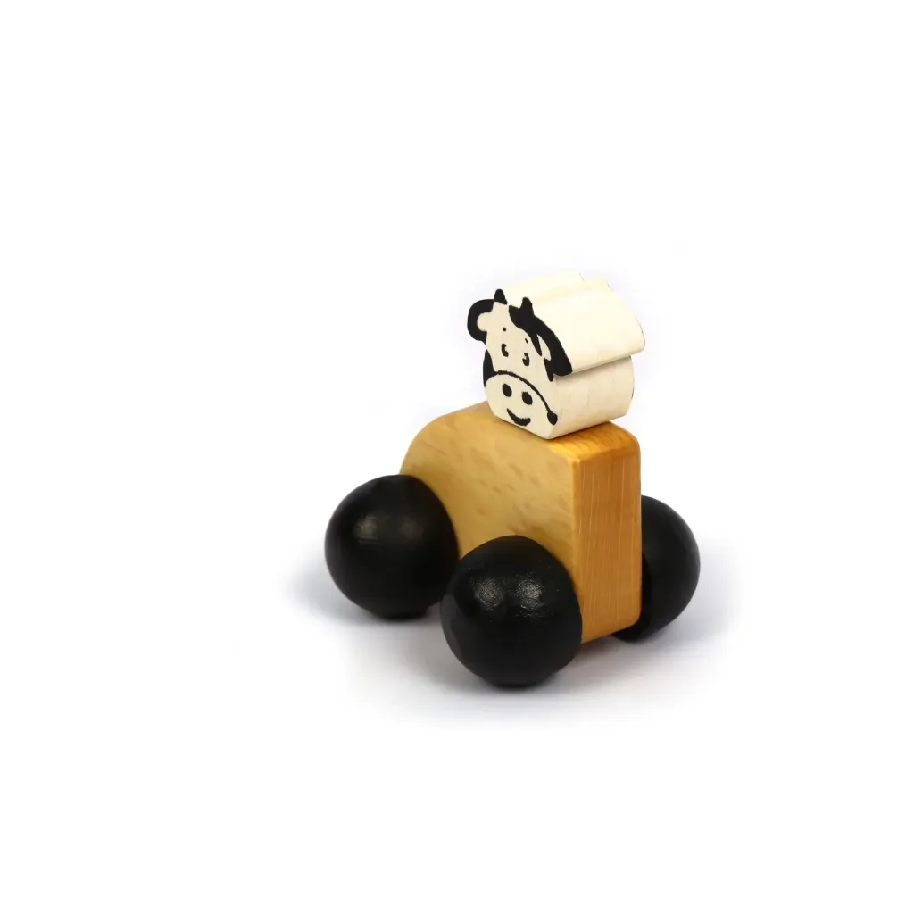 [22198] Toddler Cute Animal Car -Cow