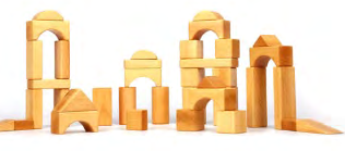 [31314] Large Building Blocks - Wooden