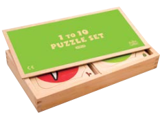 [32015] 1 to 10 Puzzle Set