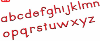 Medium movable alphabet