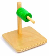 [91006] Discs on Horizontal Dowel
