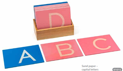 [91081] Sand paper – capital letters