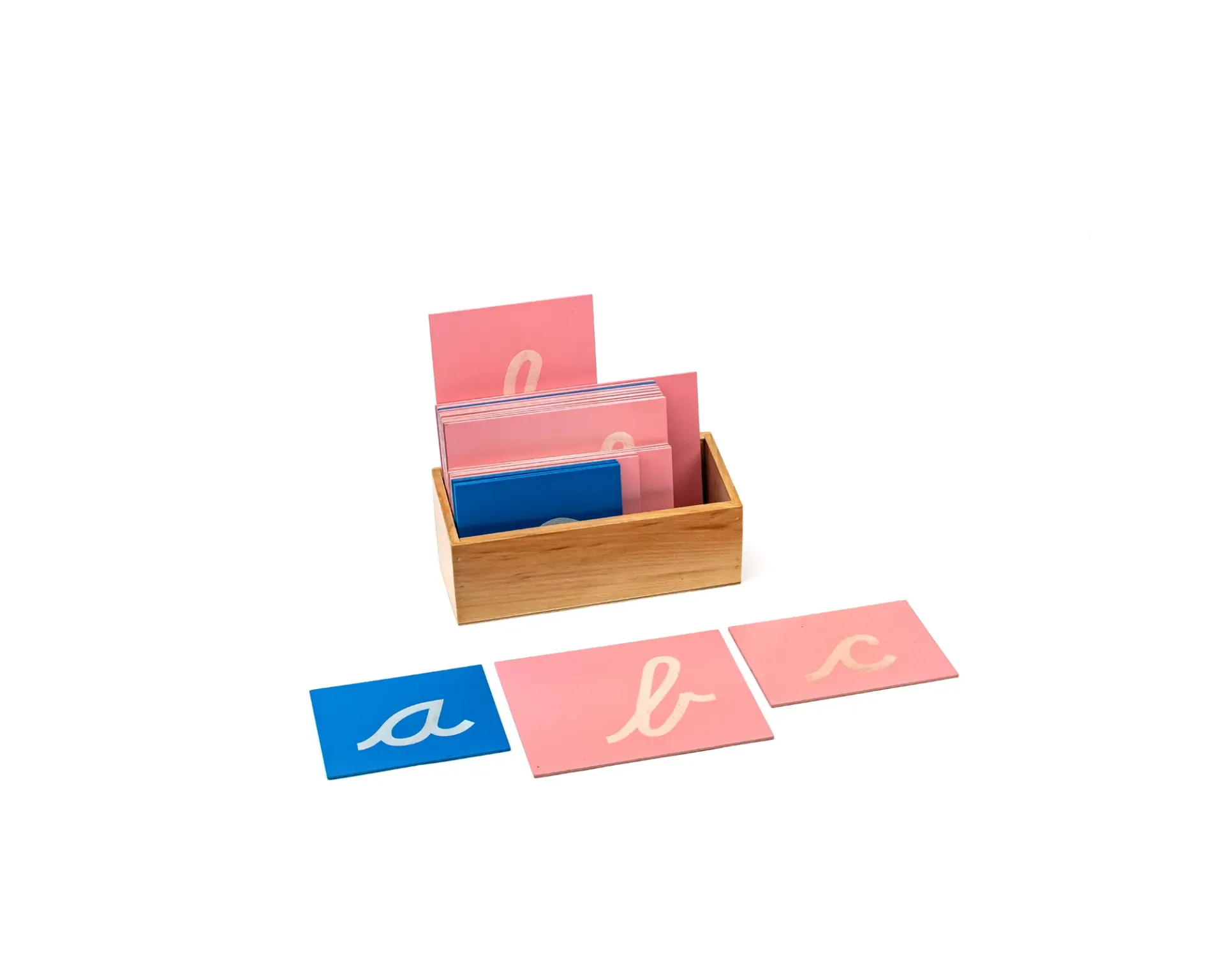 [91060] Sand paper – cursive letters