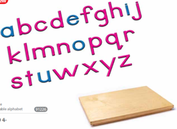 [91226] Large movable alphabet