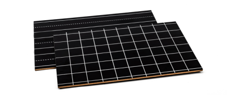 [91352] Boards With Double Lines And Squares
