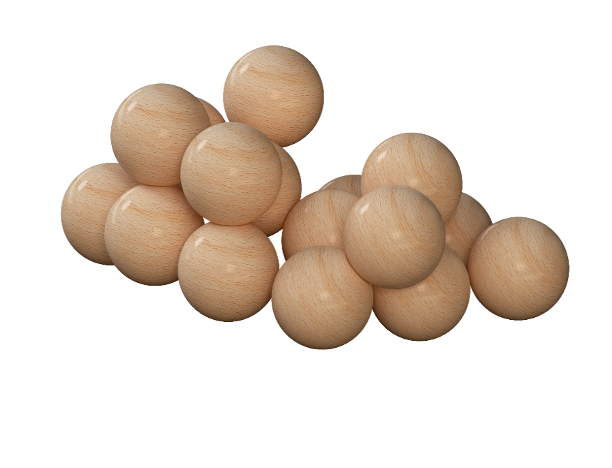 [34230] Natural Wooden Balls