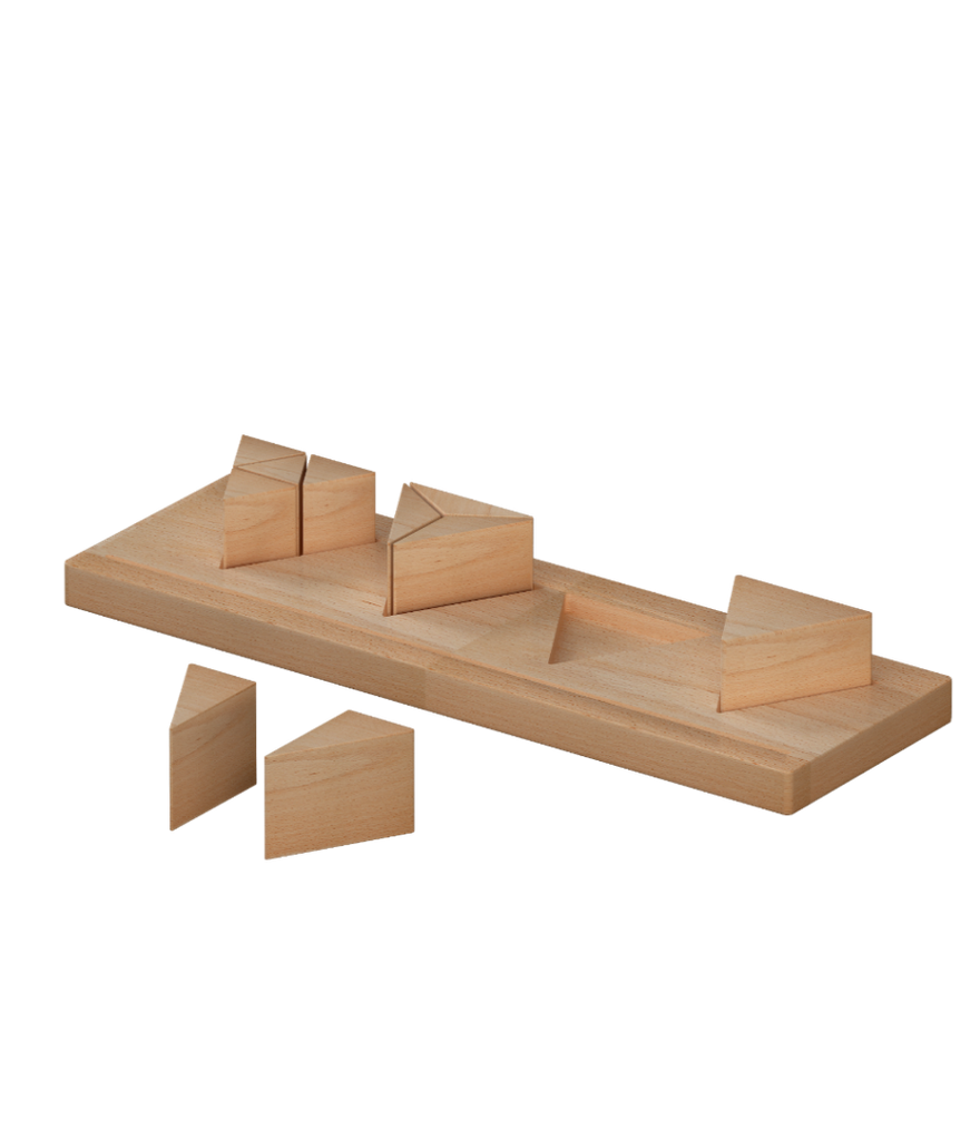 [34275] Natural Fraction Board Triangle