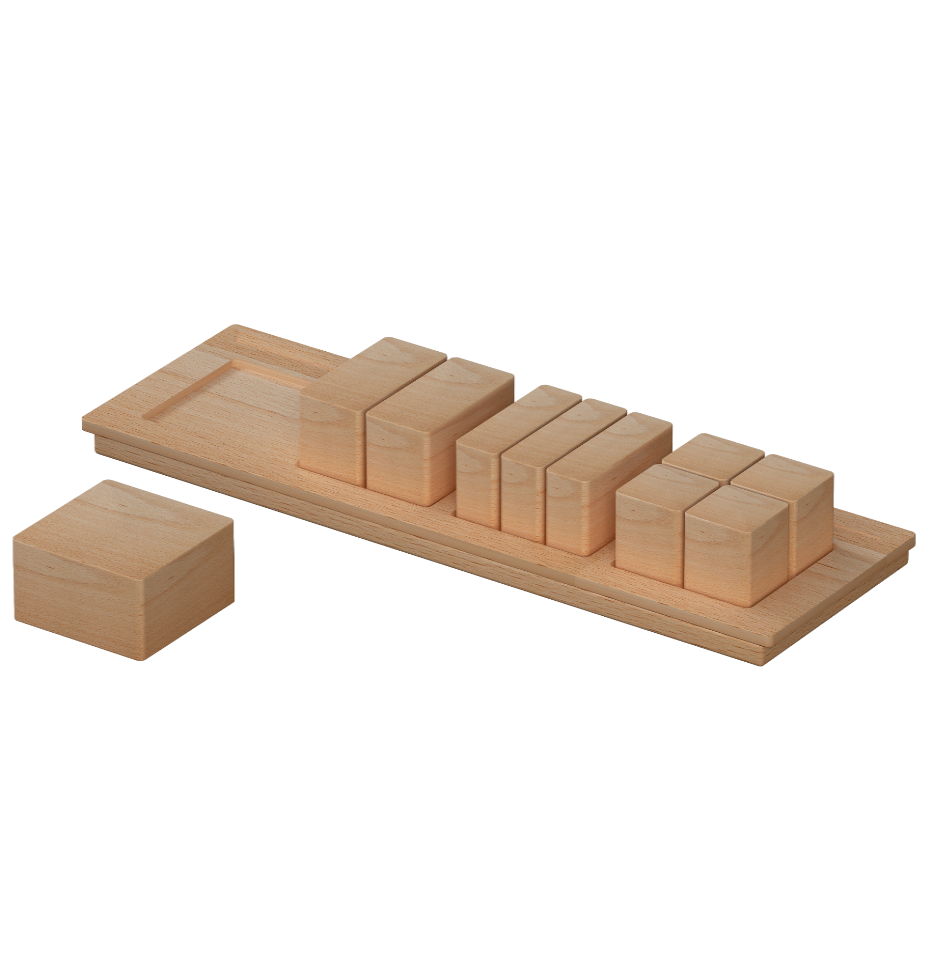 [34280] Natural Fraction Board Square