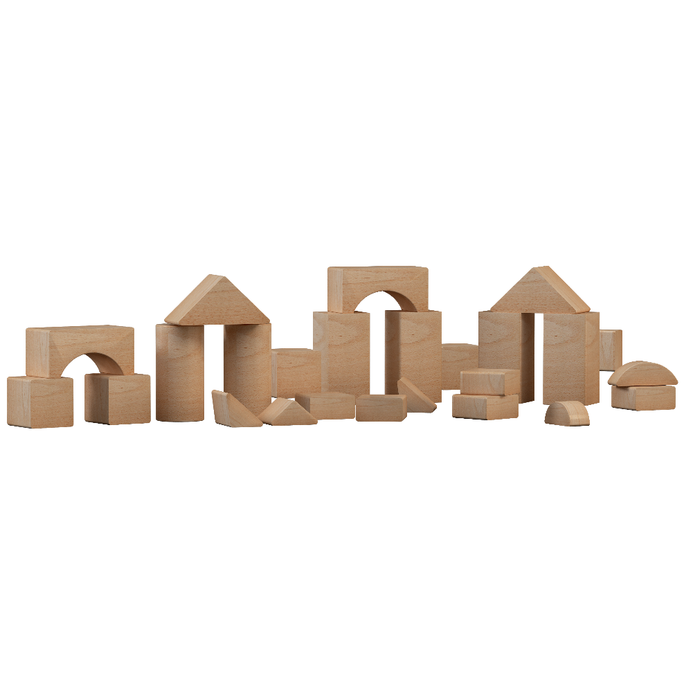 [31312] basic builing blocks - wooden