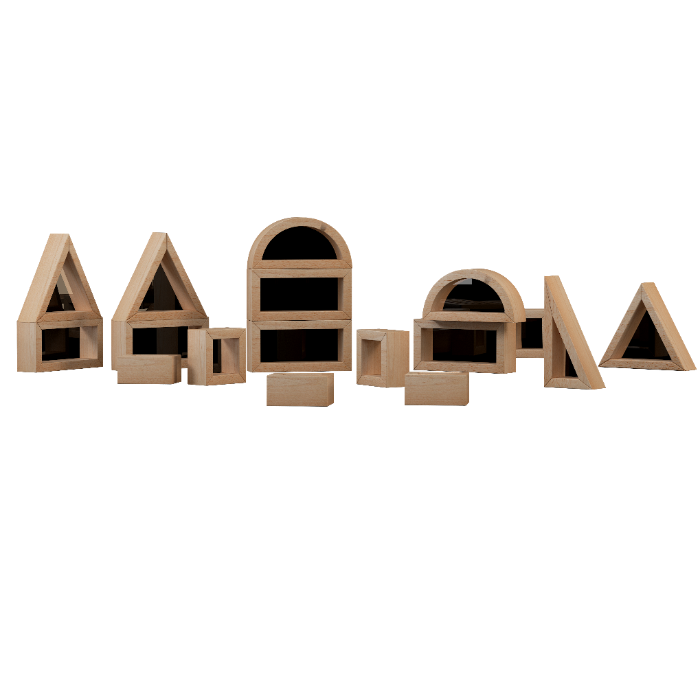 Mirror window blocks