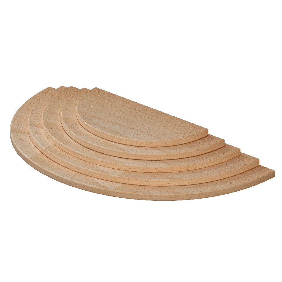 [34330] Wooden Grading Semi Circles - Small