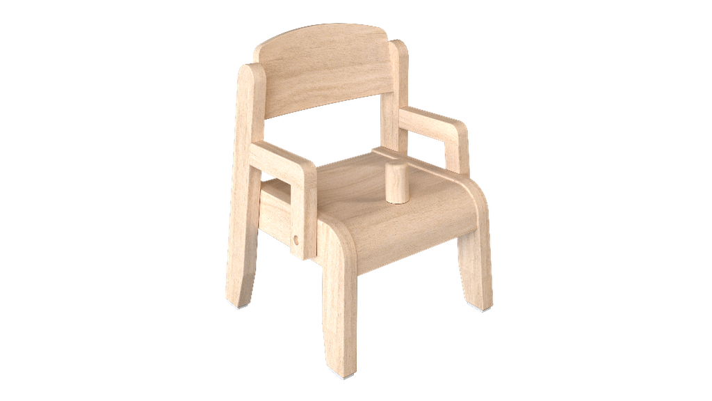 [43354] Elegance Chair with Anti slid bar (H 13 cm)