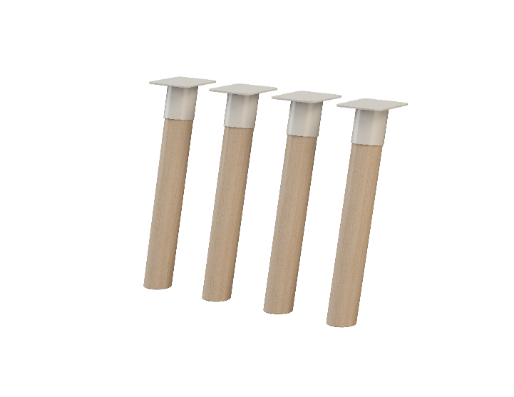 [69990] Kinder Table legs(4 legs set only) (H 30 cm)