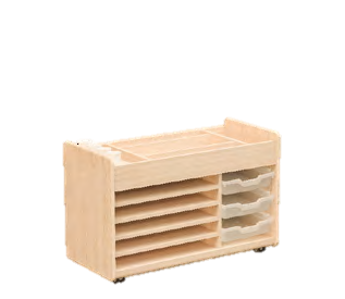[45013] Art trolley (60 H x 97 W x 45 D cm)
