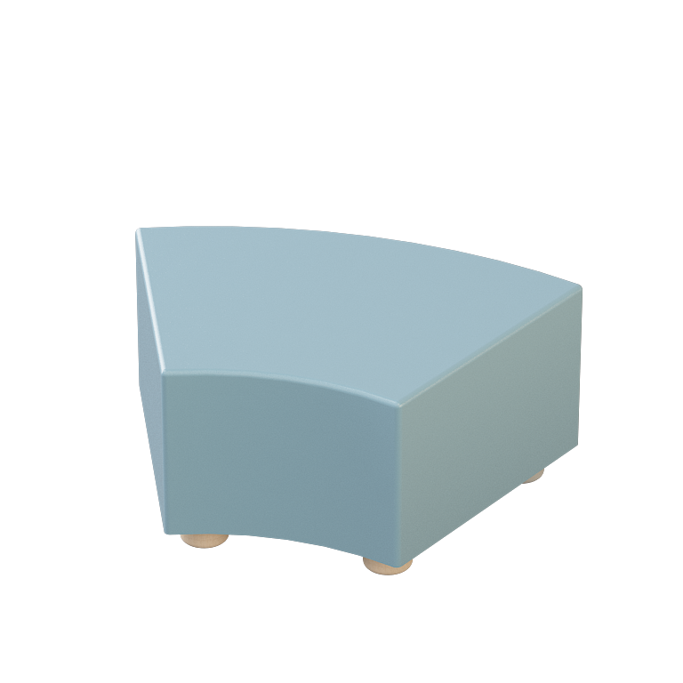 [43964] Flex-Space curved C3 (35 H x 80 W x 50 D cm)