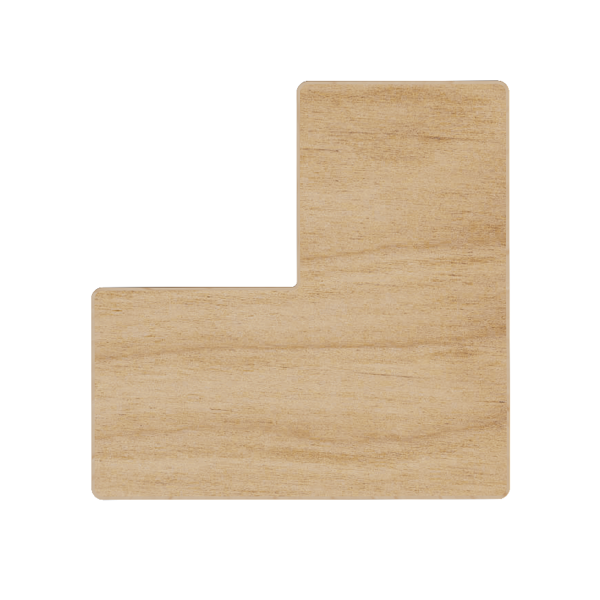[69837] Fexo L-shape table top