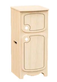 [21800] Kinder Play Kitchen | Fridge